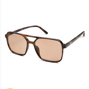 SOJOS Trendy Vintage Aviator Square Sunglasses For Womens Mens Retro 70s UV400